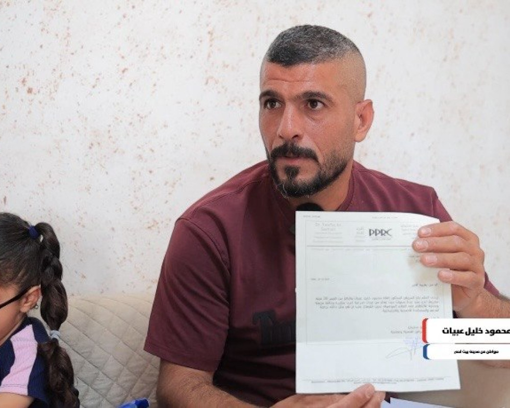 "أرهقته تكاليف العلاج ورعاية أطفاله.. محمود عبيات يناشد أهل الخير: أريد حياة كريمة لأطفالي"