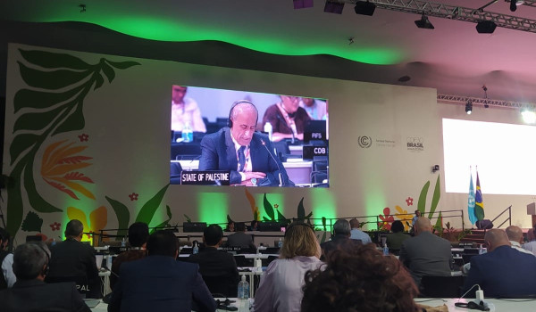 فلسطين تواصل مشاركتها في مؤتمر المناخ 