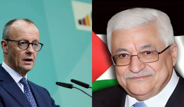 الرئيس يتلقى اتصالا هاتفيا من المستشار ا...