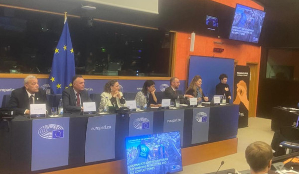 نقابة الصحفيين تشارك بحفل جائزة ساخاروف ...