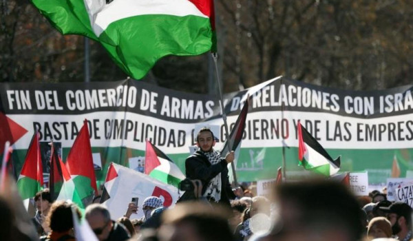 تظاهرة في برلين دعما لفلسطين وتنديدا بال...