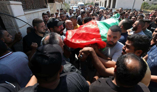 تشييع جثمان الشهيد أحمد زيود إلى مثواه ا...