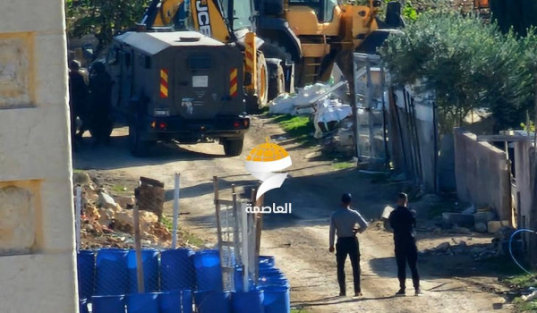 الاحتلال يهدم منشآت زراعية في عناتا شمال...