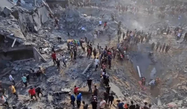 تحقيق: غارة إسرائيلية قتلت 15 فردا من عا...