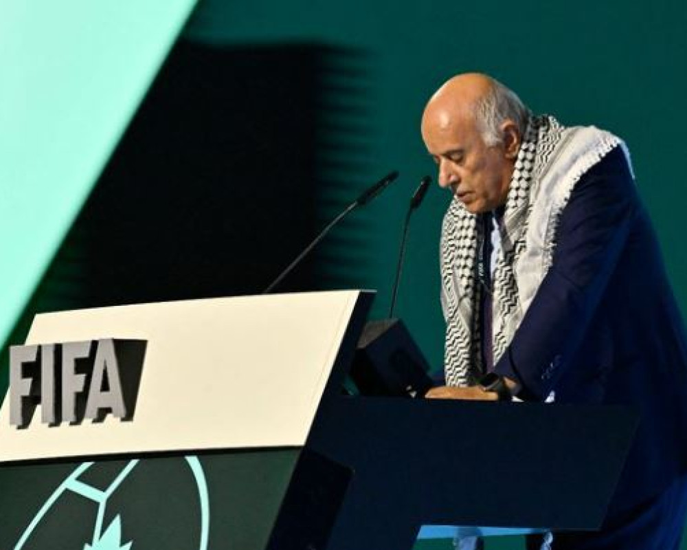 اتحاد الاعلام الرياضي يثني على الموقف التاريخي للفريق الرجوب في كونجرس الفيفا