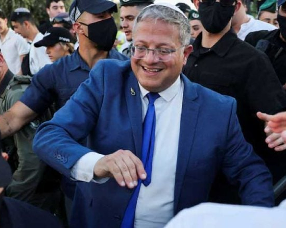 بن غفير يقرر تعيين ذوي قتلى إسرائيليين مراقبين لتشديد اعتقال الفلسطينيين