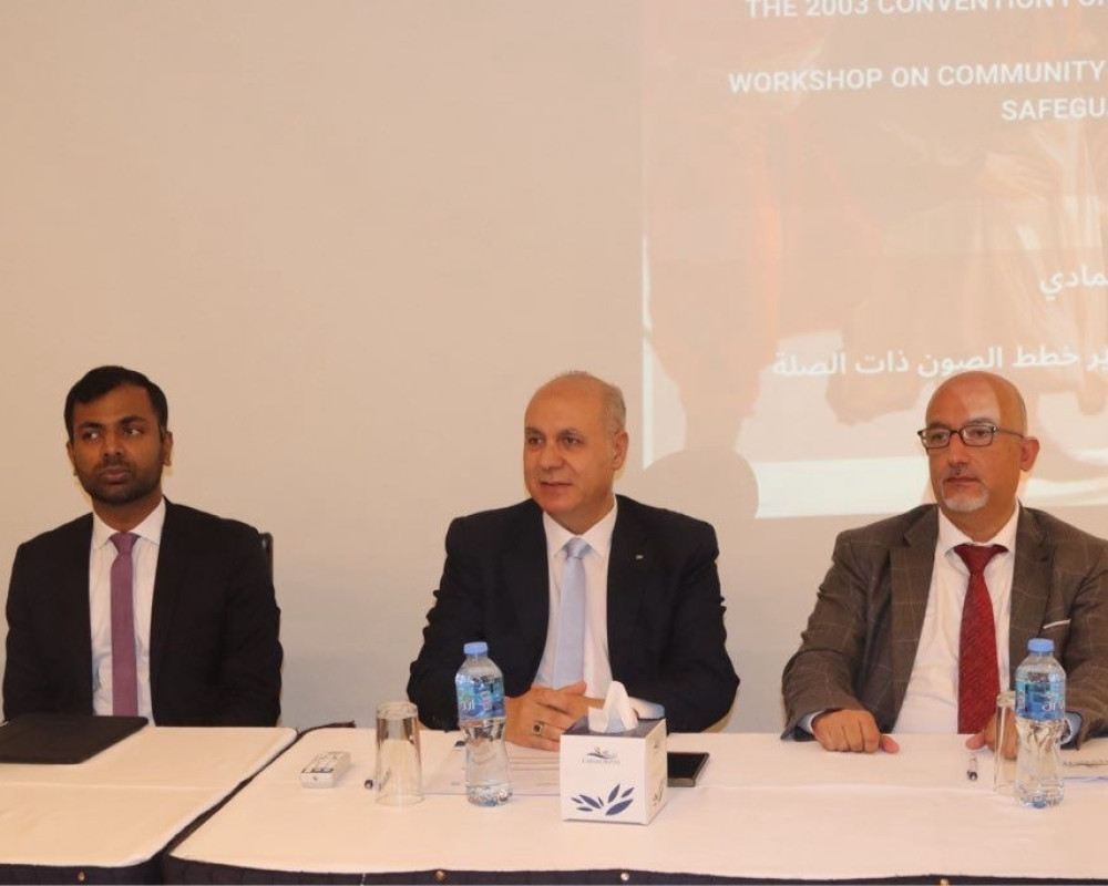 وزير الثقافة يفتتح برنامجا تدريبيا لتعزيز صون التراث الثقافي غير المادي