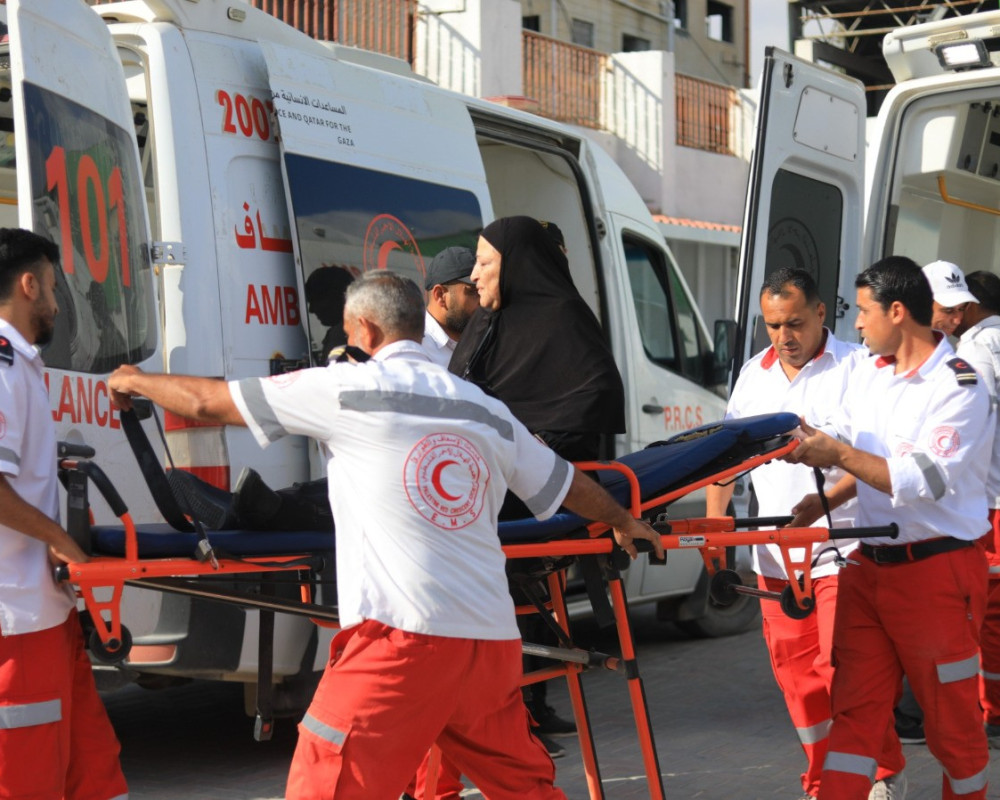 إجلاء طبي جديد عبر معبر رفح شمل 97 شخصا