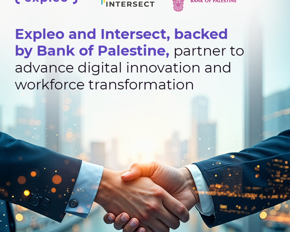 مجموعة انترسكت الريادية واكسبليو تطلقان شراكة استراتيجية لتمكين الكفاءات الفلسطينية وتعزيز الابتكار