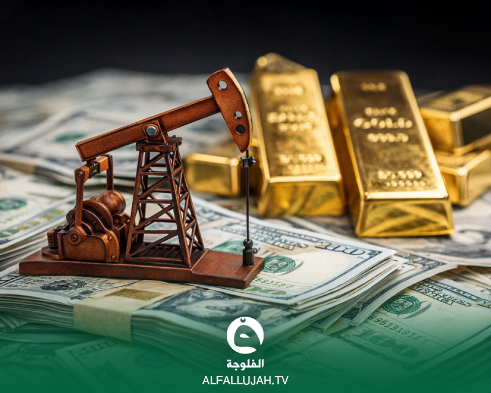 انخفاض أسعار الذهب وارتفاع النفط عالميا