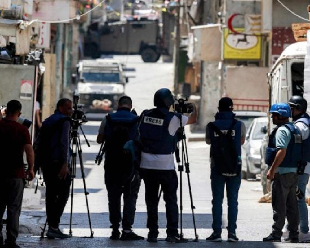 108 انتهاكات إسرائيلية بحق الصحافيين الفلسطينيين خلال يوليو