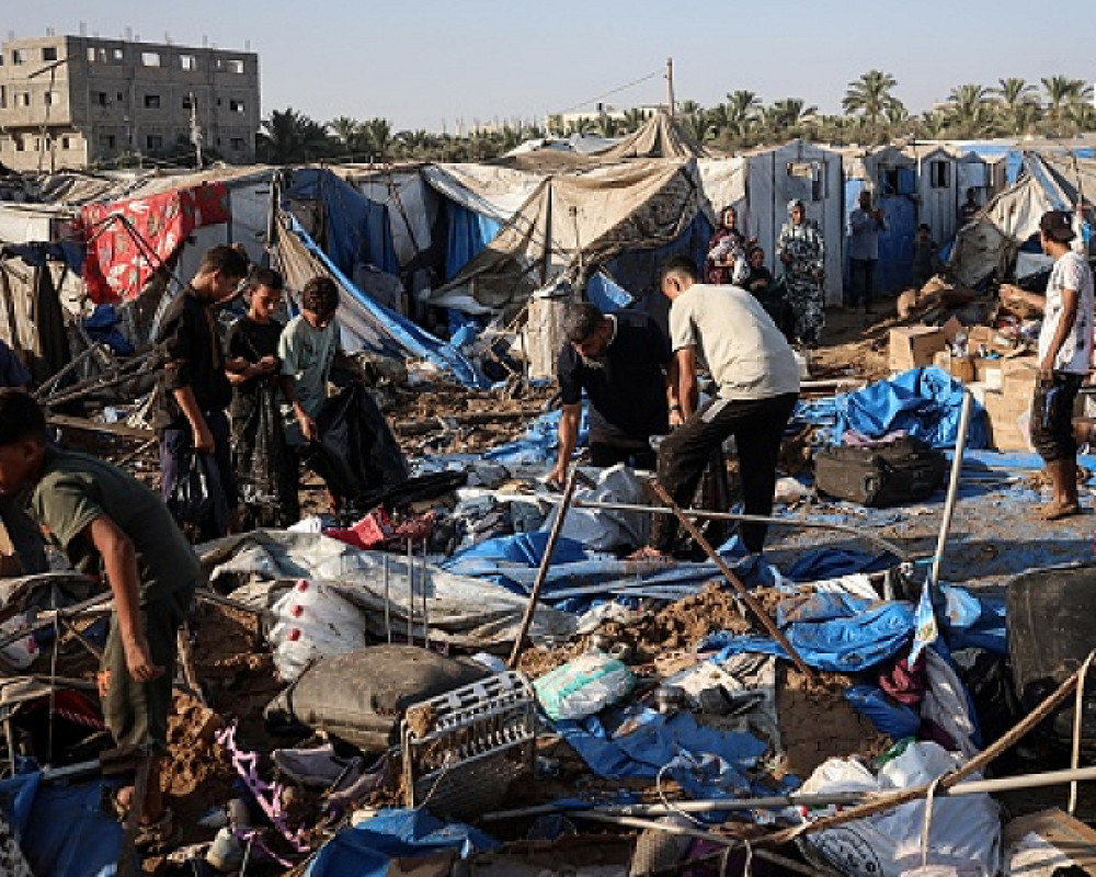 بريطانيا: الوضع الإنساني في غزة مروع وإسرائيل ترفض الاتهامات
