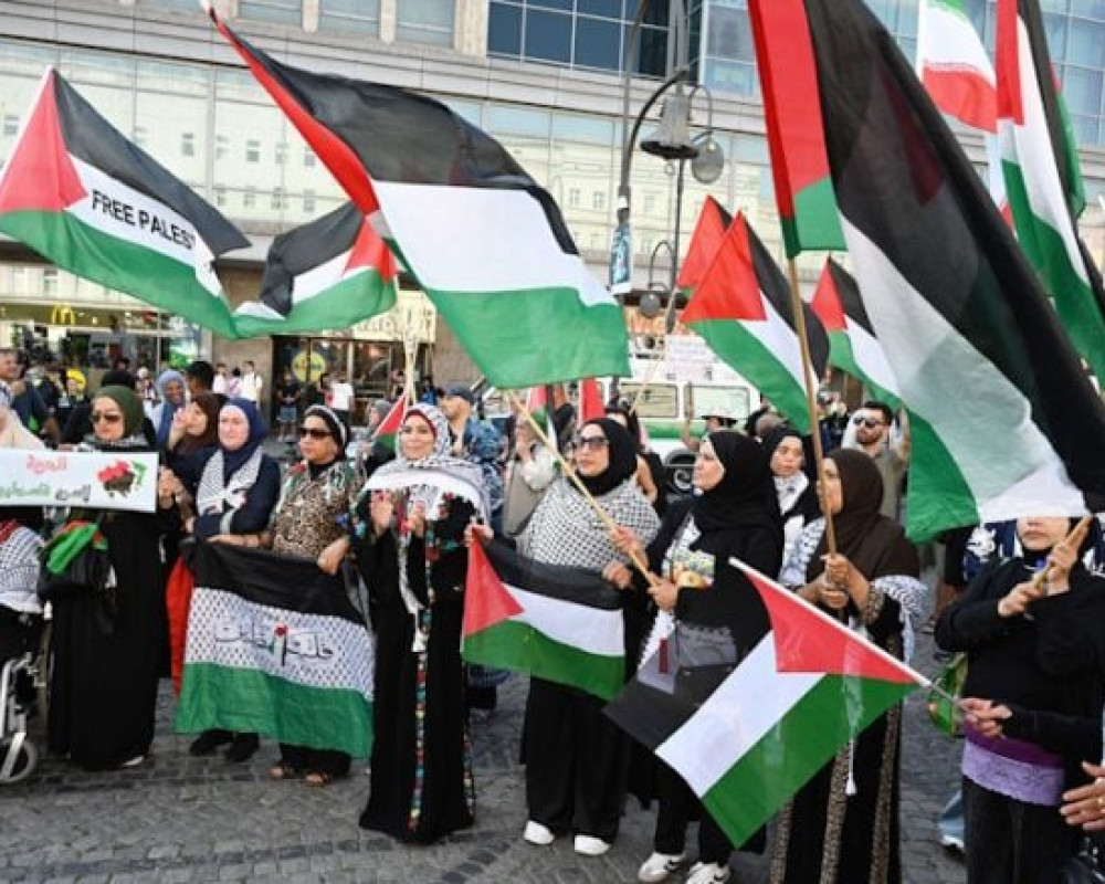 الشرطة الألمانية تعتقل شخصين خلال مظاهرة داعمة لفلسطين
