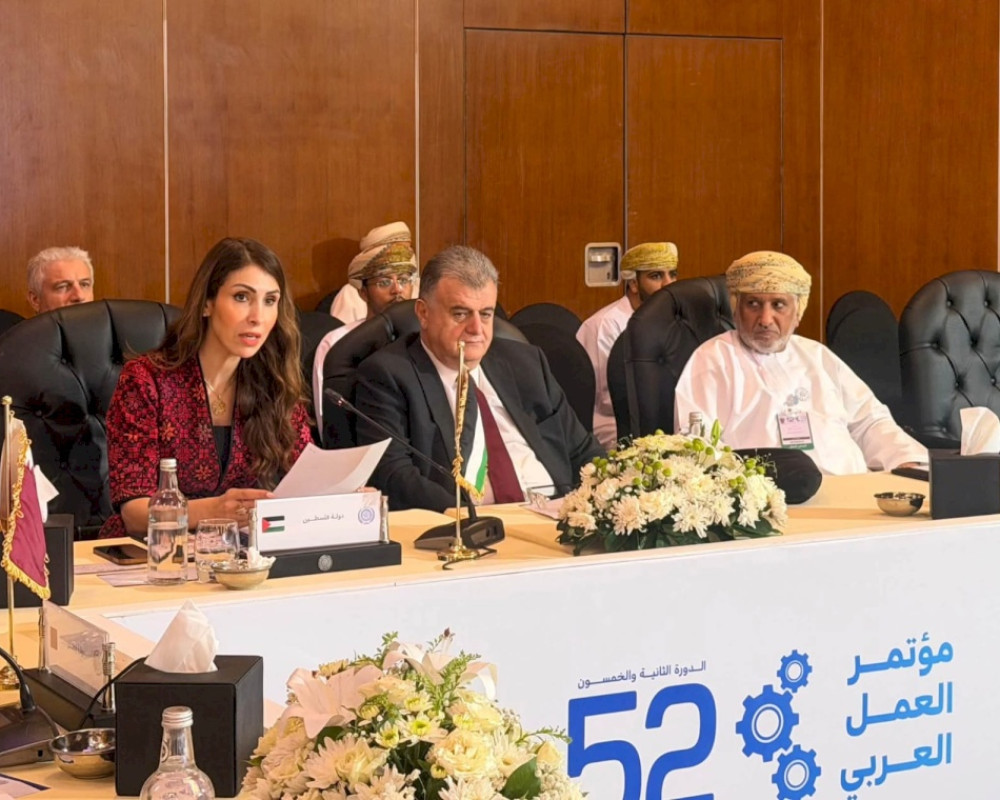 وزيرة العمل الفلسطينية في مؤتمر العمل العربي الـ52: أكثر من 200 ألف عامل فلسطيني محرومون من العمل