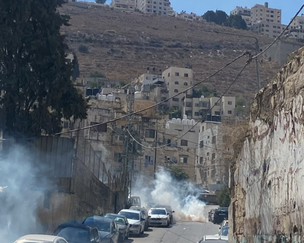 إصابة 12 طالبًا بالاختناق جراء إطلاق قنابل الغاز أمام مدرسة في نابلس