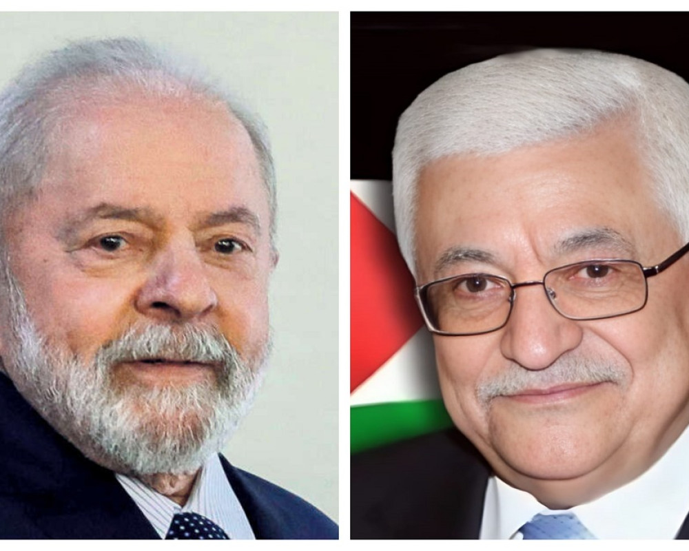 الرئيس يهنئ الرئيس البرازيلي لولا دا سيلفا بإعادة انتخابه ويؤكد اعتزازه بمواقف البرازيل الداعمة لفلسطين