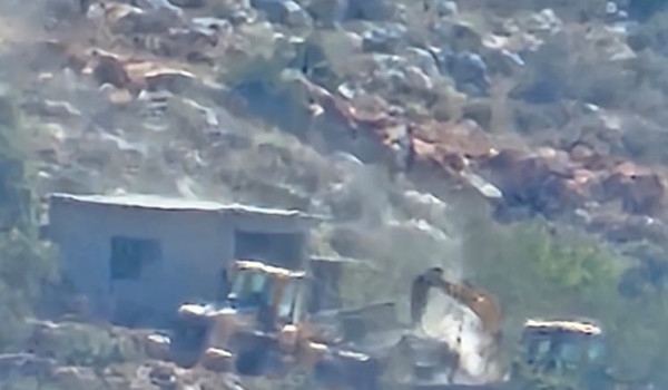 الاحتلال يهدم غرفة زراعية وجدارا استنادي...