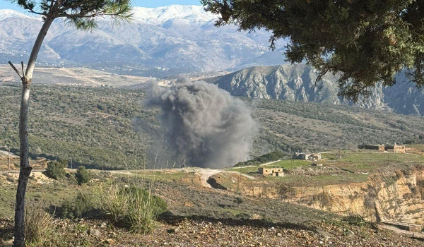 الجيش الإسرائيلي يهاجم بنى تحتية لحزب ال...