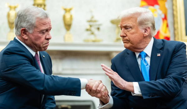 ملك الأردن يتلقى دعوة من ترامب للانضمام ...