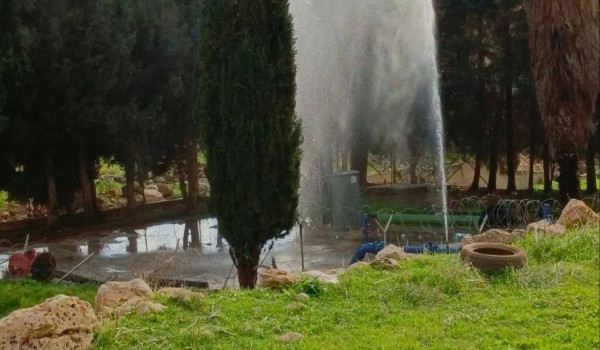 مستوطنون يهاجمون آبار عين سامية ما تسبب ...
