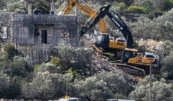 الاحتلال يهدم منزلا قيد الإنشاء في بلدة ...