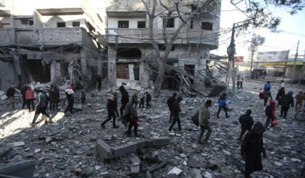 (محدث) استشهاد طفلين في قصف الاحتلال محي...