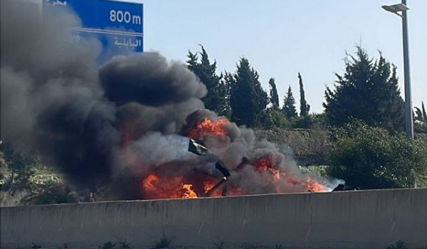 غارة على مركبة جنوبي لبنان والجيش الإسرا...