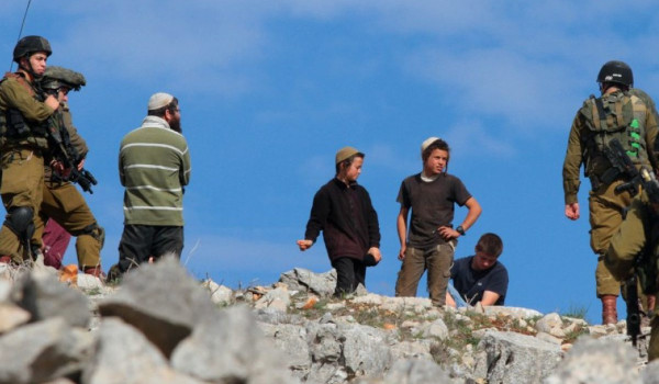 اعتداء مستوطنين على طفل واعتقال مسن في م...