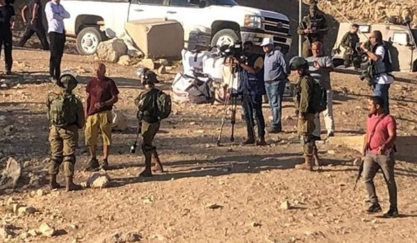 الأغوار الشمالية: إصابة مواطنين من خربة ...