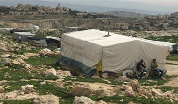 مستعمرون يقتحمون تجمع جبل البابا في العي...