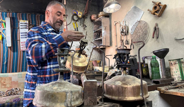 خرج عن الخدمة منذ عقود : مصلح بابور الكا...