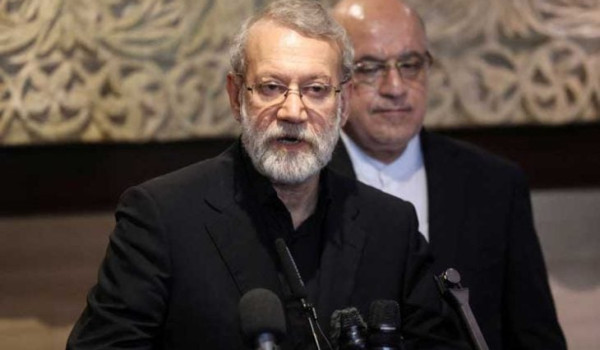 لاريجاني: لن نتفاوض مع الولايات المتحدة....