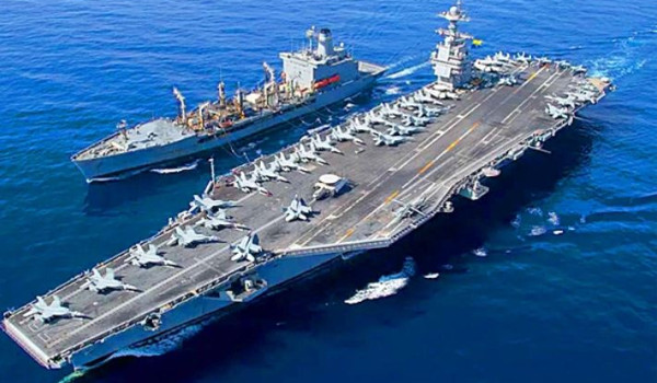 حاملة طائرات أمريكية ثالثة في طريقها إلى...