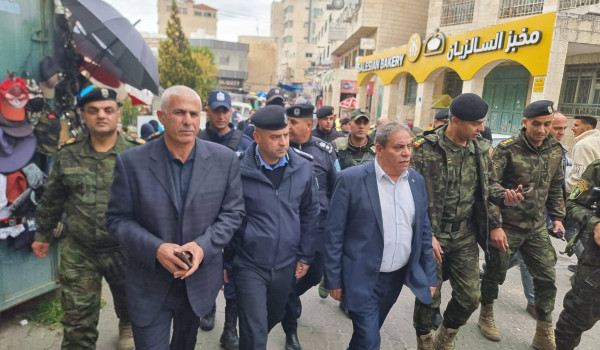 المحافظ ابو عليا يتفقد الأسواق في بيت لح...