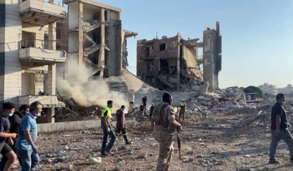 شهداء لبنانيون وسوريون في قصف الاحتلال ج...