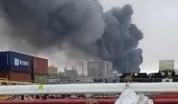 إصابة مجمع صناعي في رمات حوفاف بصاروخ وإ...