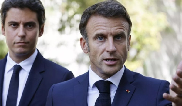 انشقاق في المعسكر الغربي.. ماكرون يخرج ع...