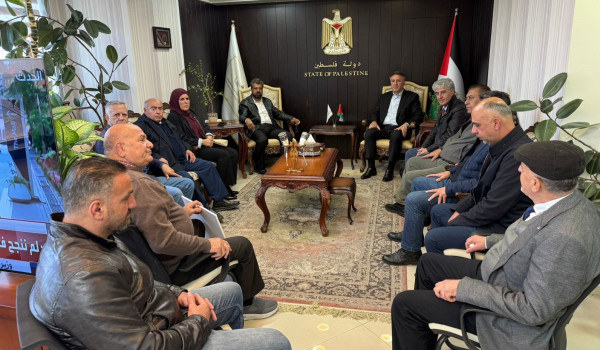 مؤسسات الأسرى والقوى الوطنية تلتقي الوزي...