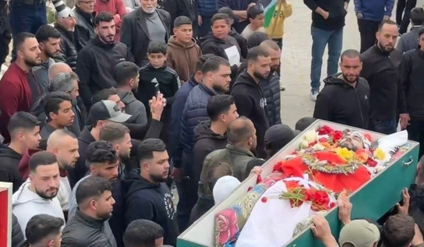 تشيّع جثمان الشهيد علي حمادنة الذي ارتقى...