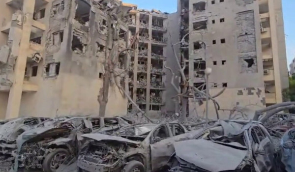 إصابة مباشرة لمنزل في 