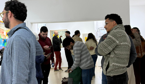 يزن أبو سلامة في عُش هَش في زاوية غاليري...