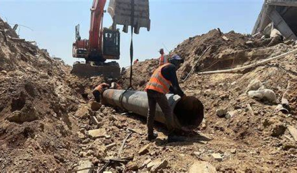 الاحتلال يدمر خطوطا ناقلة للمياه شرق طمو...