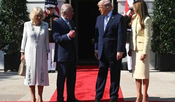 الملك تشارلز يصل لأمريكا في زيارة تخيم ع...