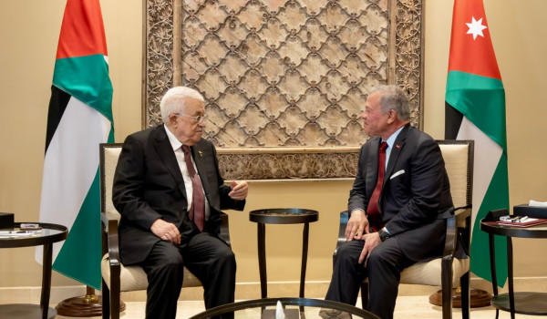 قمة فلسطينية أردنية في عمّان: الرئيس وال...