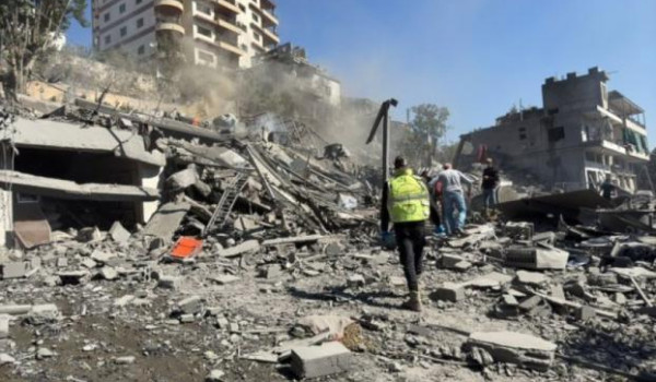 لبنان: 5 شهداء بينهم 3 مسعفين مع استمرار...