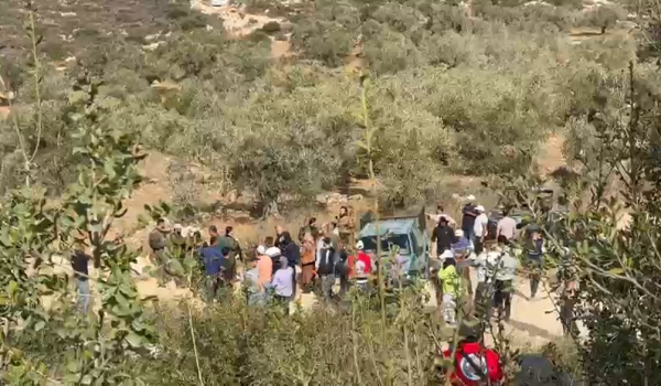 مستعمرون يهاجمون المزارعين ويجبرونهم على...