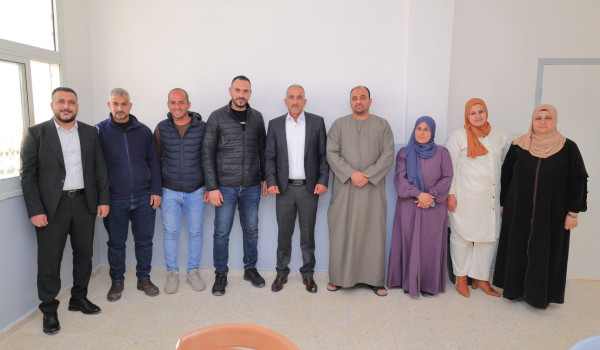 جميل الوحش رئيسا : توزيع المناصب الاداري...
