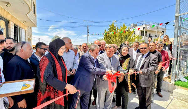 محافظ بيت لحم يشارك في افتتاح حديقة “عصف...