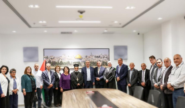 الشيخ يبحث مع بلدية رام الله ومجلس الكنا...