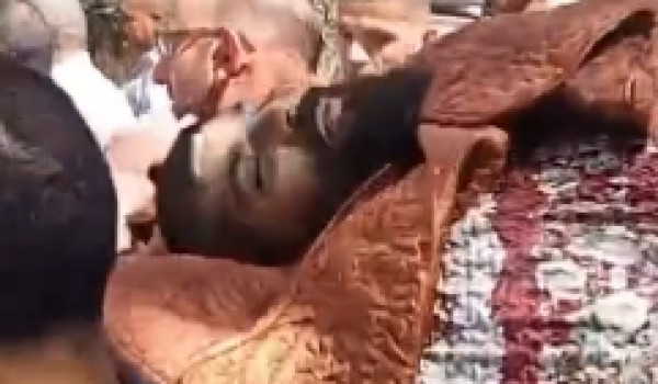تشييع جثمان الشهيد مصطفى الخطيب في قرية ...